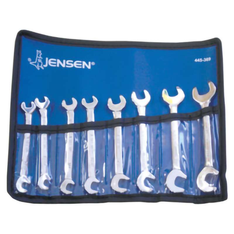 8-Pc SAE Midget Wrench Set